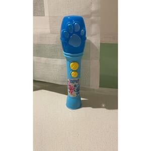 Blue's Clues Sing-Along Microphone w/ Music & Lights Nickelodeon eKids Karaoke